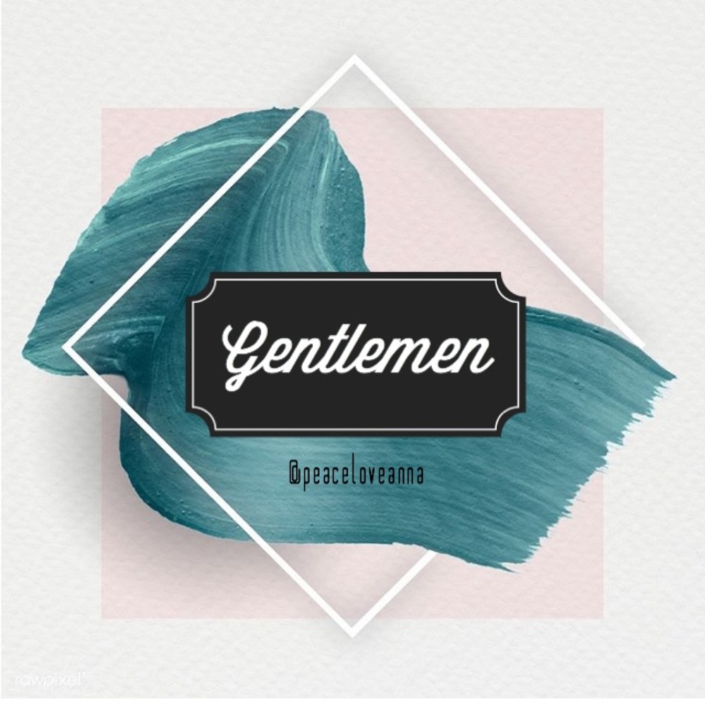 Gentlemen’s items
